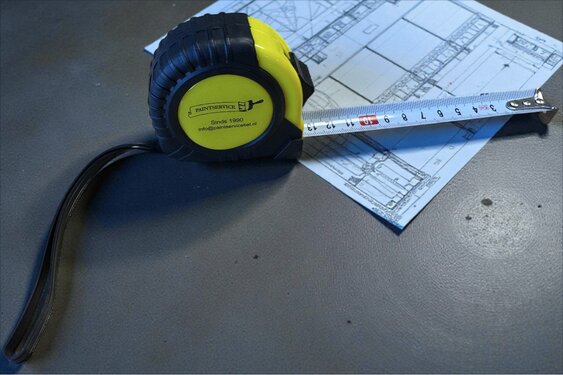 Rolmaat voor Paintservice Tiel