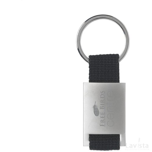Eloy Sleutelhanger Zwart