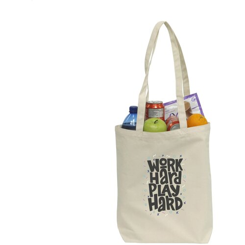 Canvas Shoppybag met Lange Hengsels – Stevige Boodschappentas