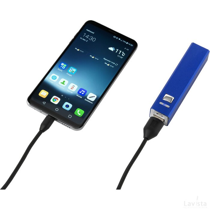 Powercharger 2600 Powerbank Blauw