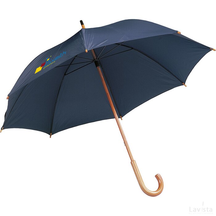 Businessclass Paraplu Blauw