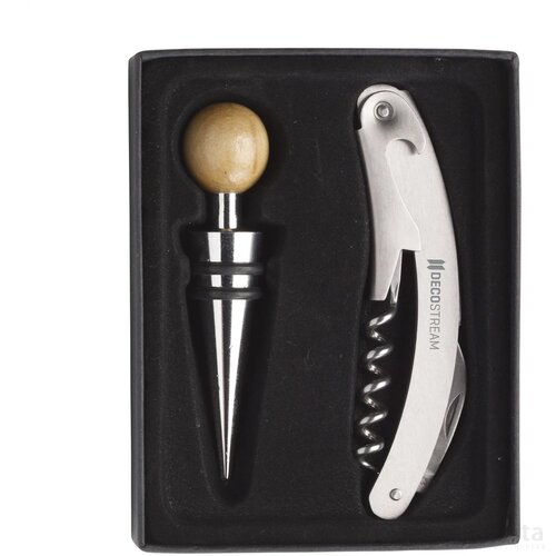 Vindeux Wijngeschenkset Zilver
