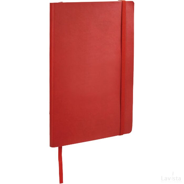 Classic soft cover A5 notitieboek Rood