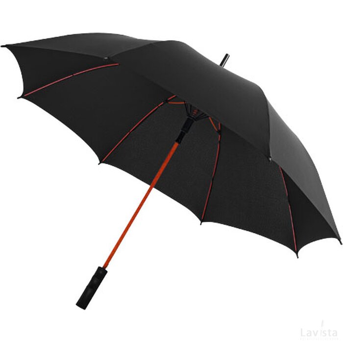 Spark 23'' automatische storm paraplu Zwart,Rood Rood, Zwart Rood/Zwart