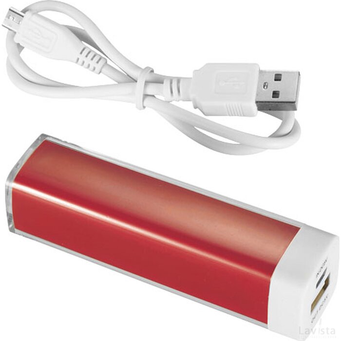 Flash powerbank 2200 mAh Rood