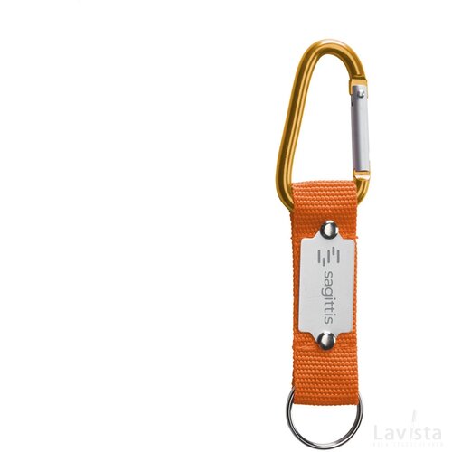 Keytex Karabijnhaak Oranje