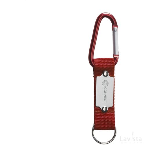 Keytex Karabijnhaak Rood