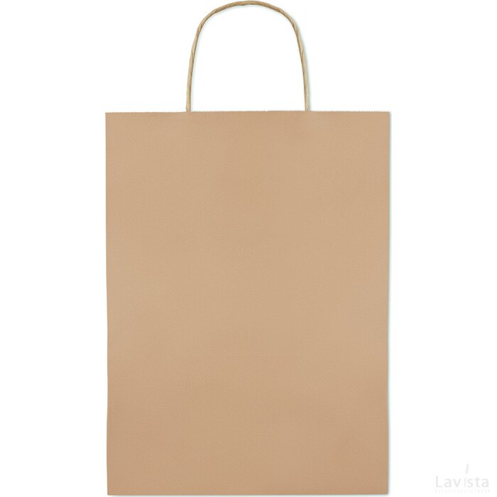 Papieren tas large 150 gr/m² Paper large beige