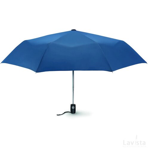 21" windbestendige paraplu Gentlemen blauw
