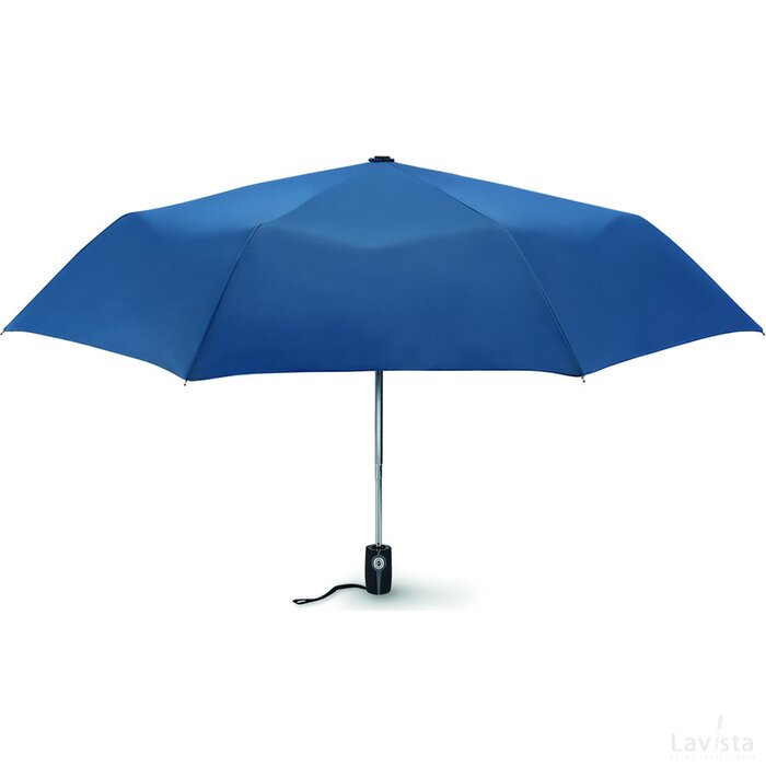 21" windbestendige paraplu Gentlemen blauw