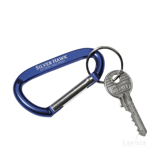 Carabinekey Karabijnhaak Blauw