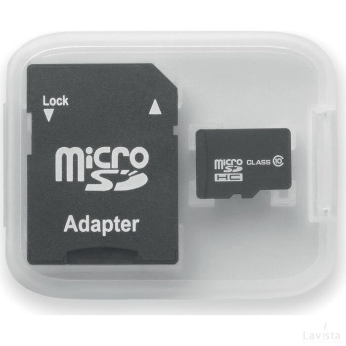 Micro sd kaart 8gb, adapter Microsd transparant