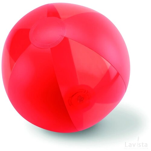 Opblaasbare strandbal Aquatime rood