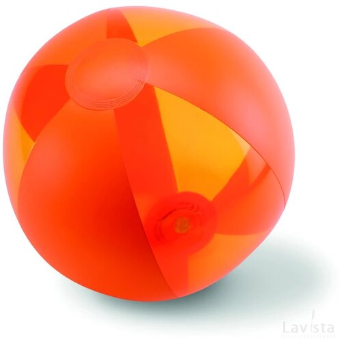 Opblaasbare strandbal Aquatime oranje