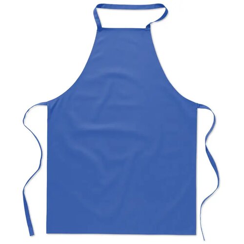 Katoenen keukenschort Kitab royal blauw