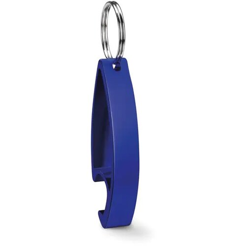 Aluminium sleutelhanger Colour twices blauw