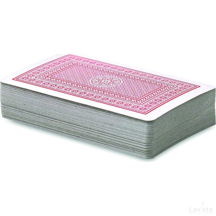 Klassieke speelkaarten Aruba rood