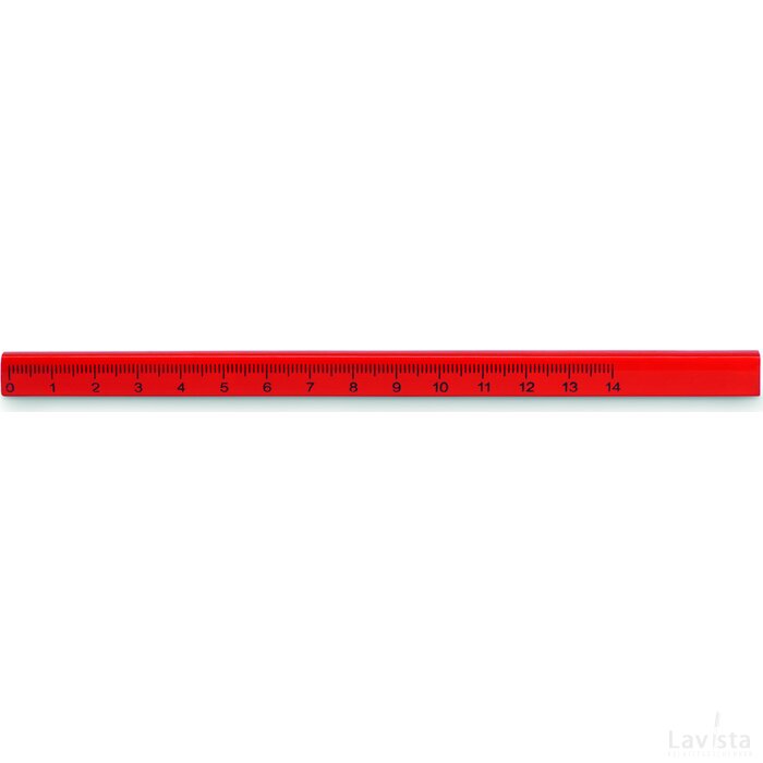 Timmermanspotlood, 14 cm Maderos rood