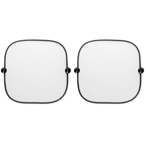 Set van 2 zonneschermen Zwart