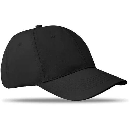 Katoenen baseball cap Zwart