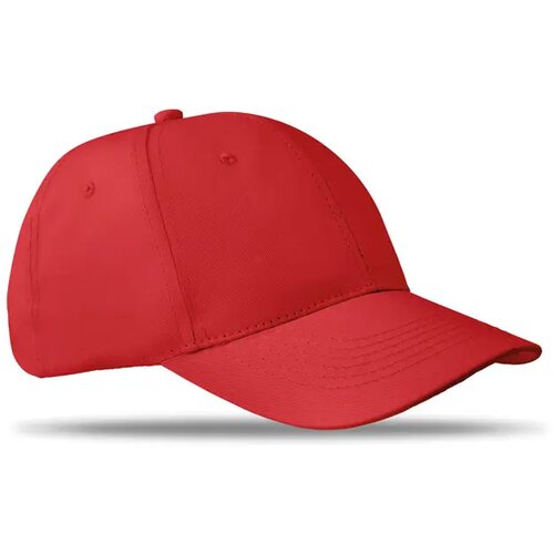 Katoenen baseball cap Rood