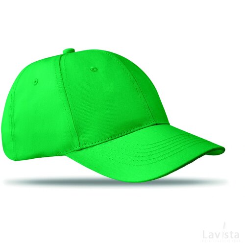 Katoenen baseball cap Basie groen
