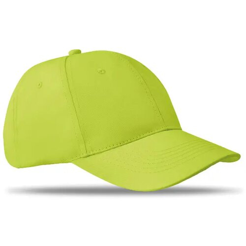 Katoenen baseball cap Limoengroen