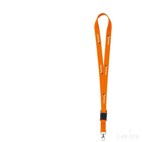 Keycord Fluor-Oranje