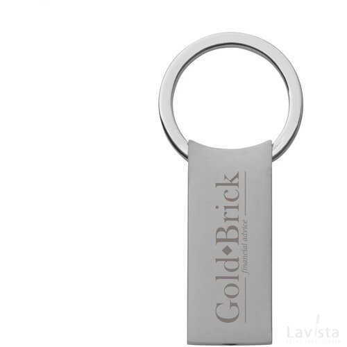 Straightkey Sleutelhanger Zilver