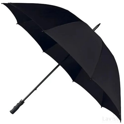 Falcone® golfparaplu, windproof zwart