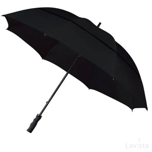Falcone® golfparaplu, ECO, windproof zwart