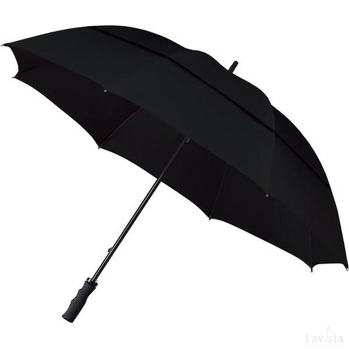 Falcone® golfparaplu, ECO, windproof zwart