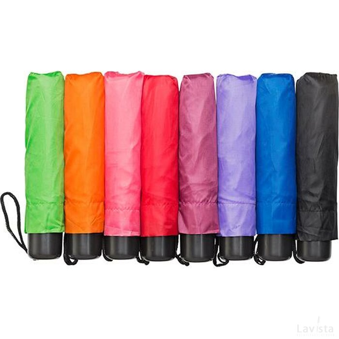 opvouwbare paraplu, wisselende kleuren, assorti gemixte kleuren