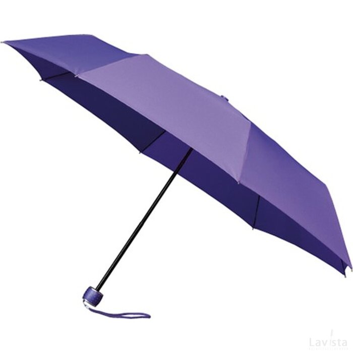 miniMAX® opvouwbare paraplu, windproof paars