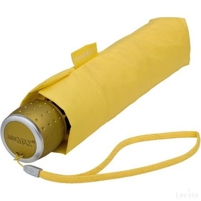 miniMAX® opvouwbare paraplu, windproof geel