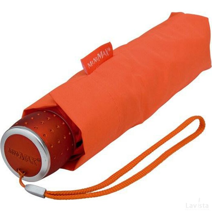 miniMAX® opvouwbare paraplu, windproof oranje