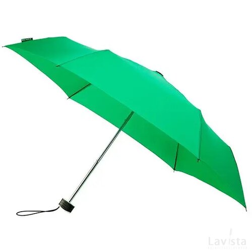 miniMAX® platte opvouwbare paraplu, windproof groen