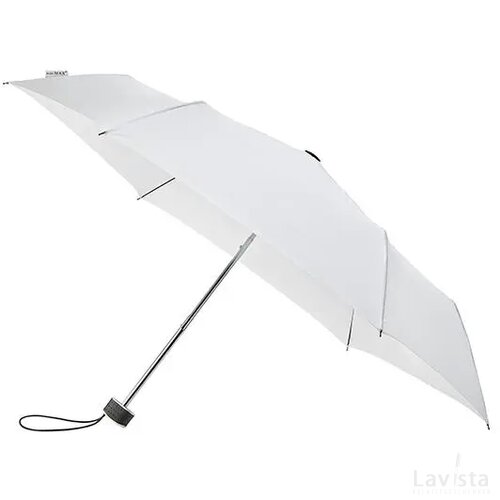 miniMAX® platte opvouwbare paraplu, windproof wit