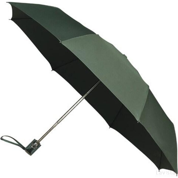 miniMAX® opvouwbare paraplu auto open + close groen