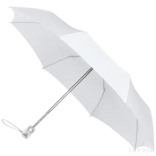 miniMAX® opvouwbare paraplu auto open + close wit