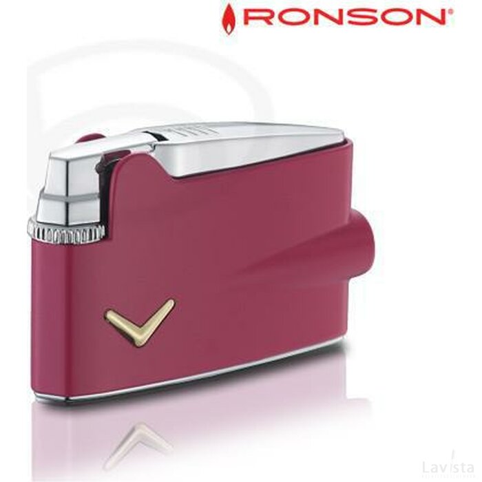 Ronson Mini Varaflame - Pink Lacquer