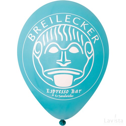 Ballon 85/95 cm turquoise blauw