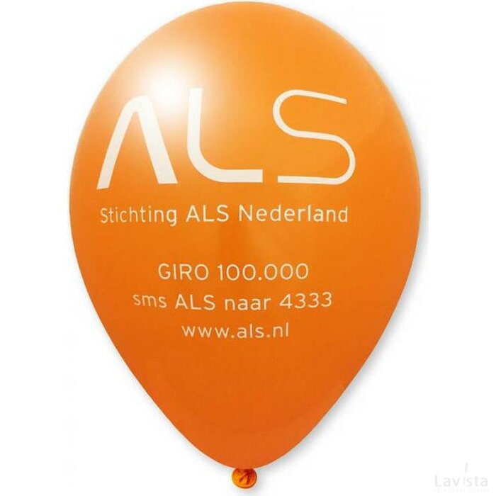 Ballon 85/95 cm oranje