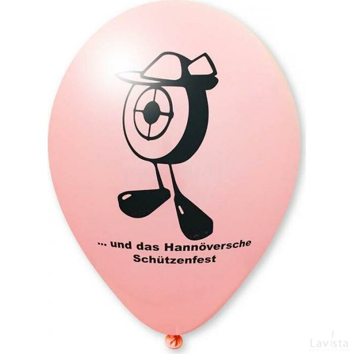 Ballon 85/95 cm roze