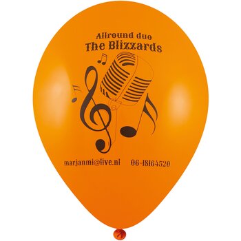 Ballon 90/100 cm oranje
