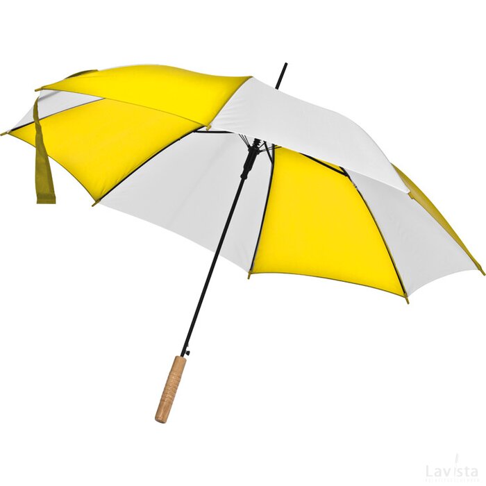 2-Kleurige paraplu Munster geel
