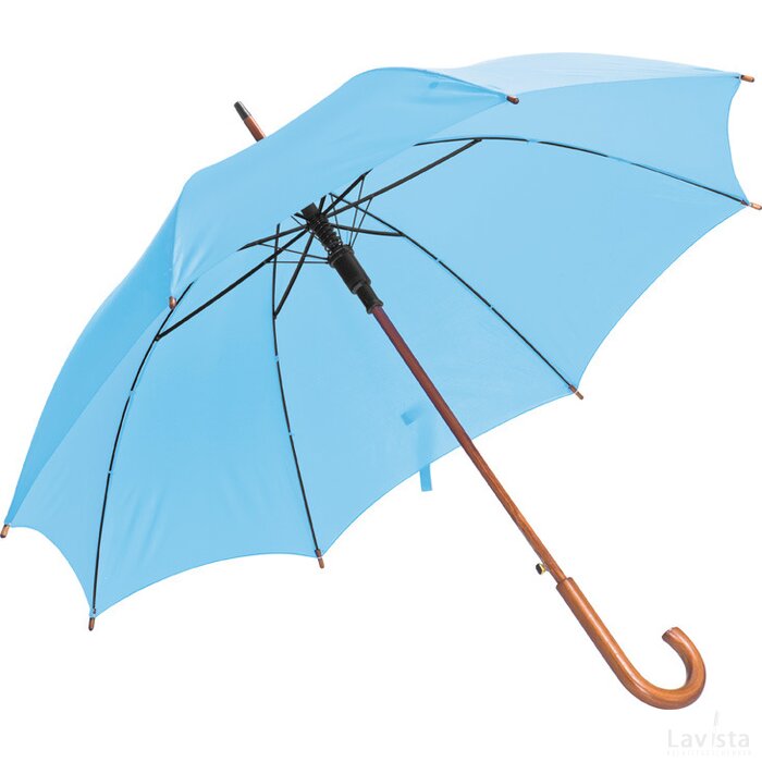 Automatische paraplu Mylau lichtblauw