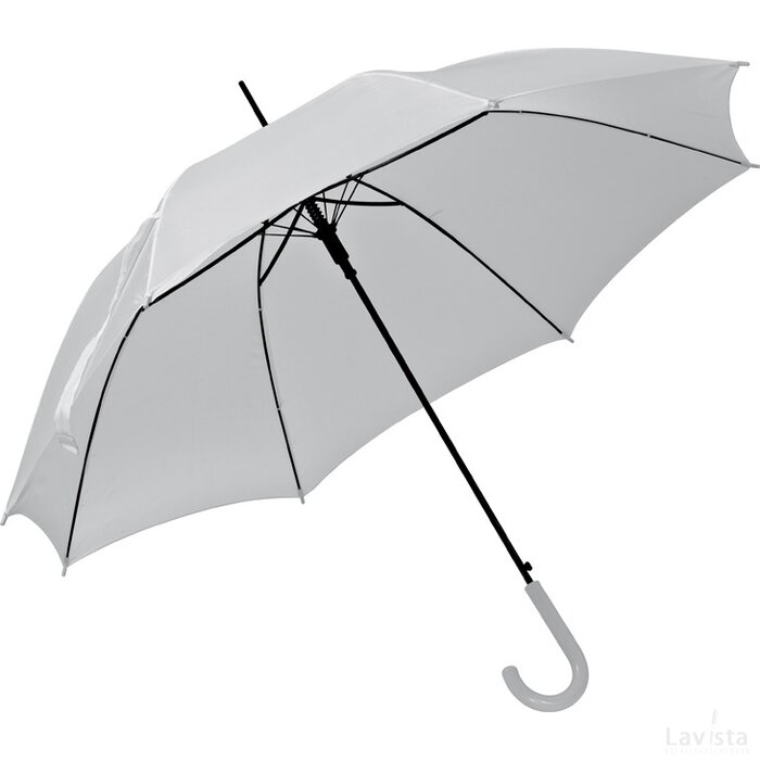 Automatische paraplu Nauen wit