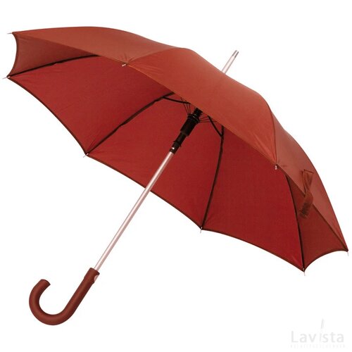 Automatische paraplu Naunhof rood