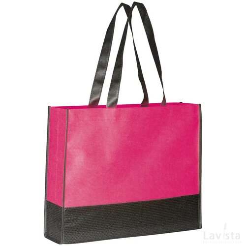 Non-woven shopping bag Penzberg roze paars